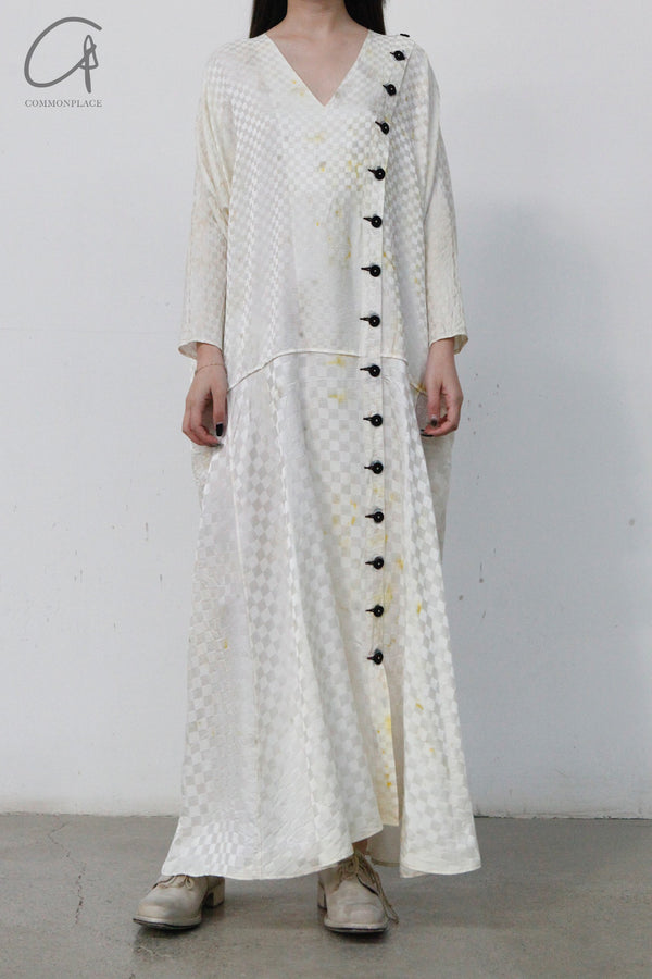 MUTEDANCE diamond -shaped printed dress MD22FW27 PM47